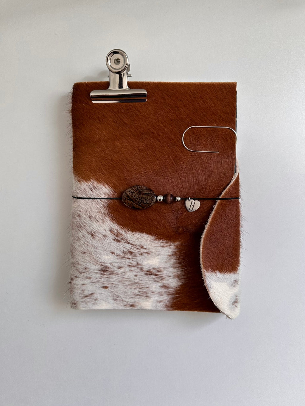 a5 large genuine cowhide refillable journal cover with inserts