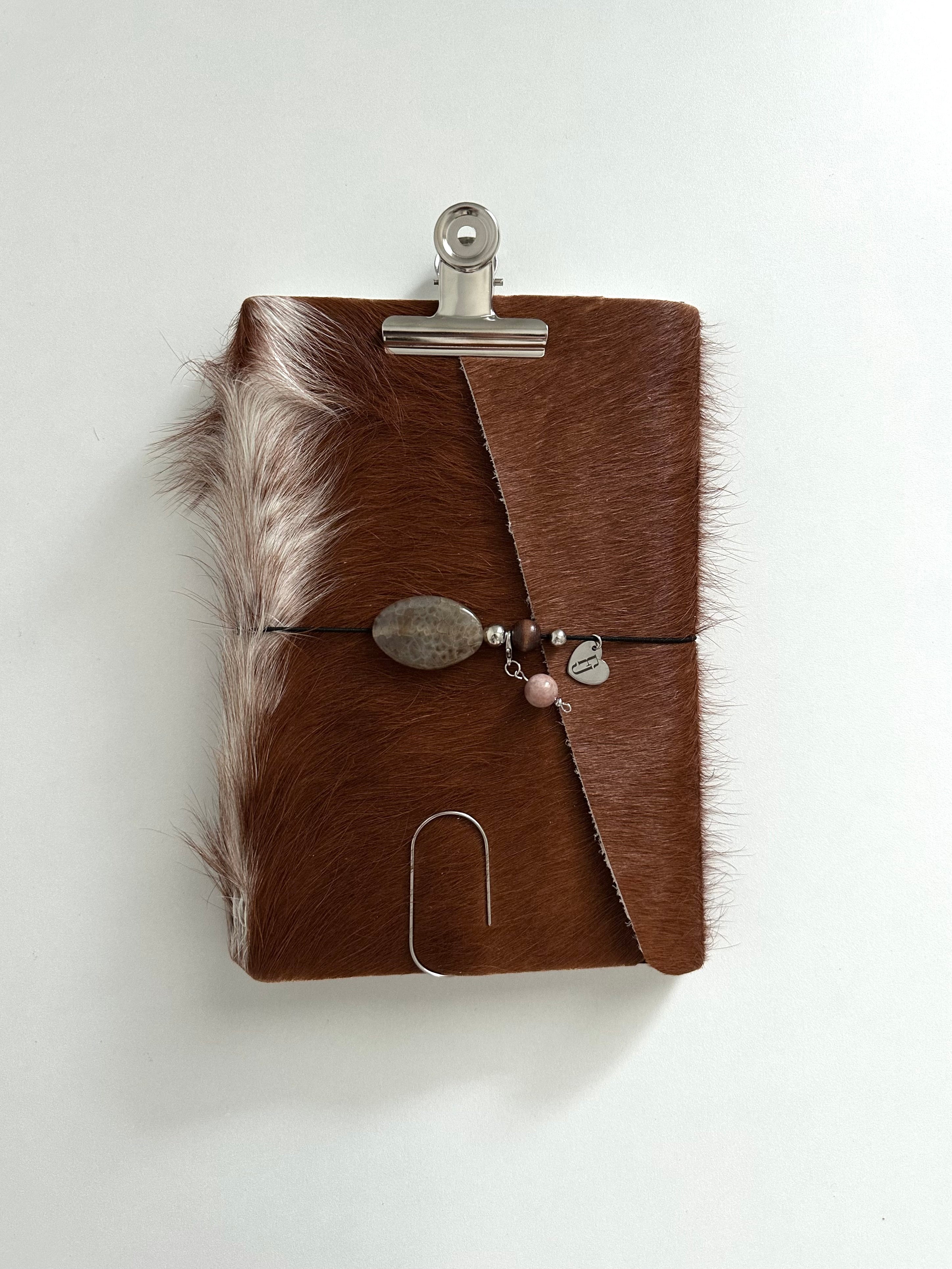 a5 large genuine cowhide refillable journal cover with inserts