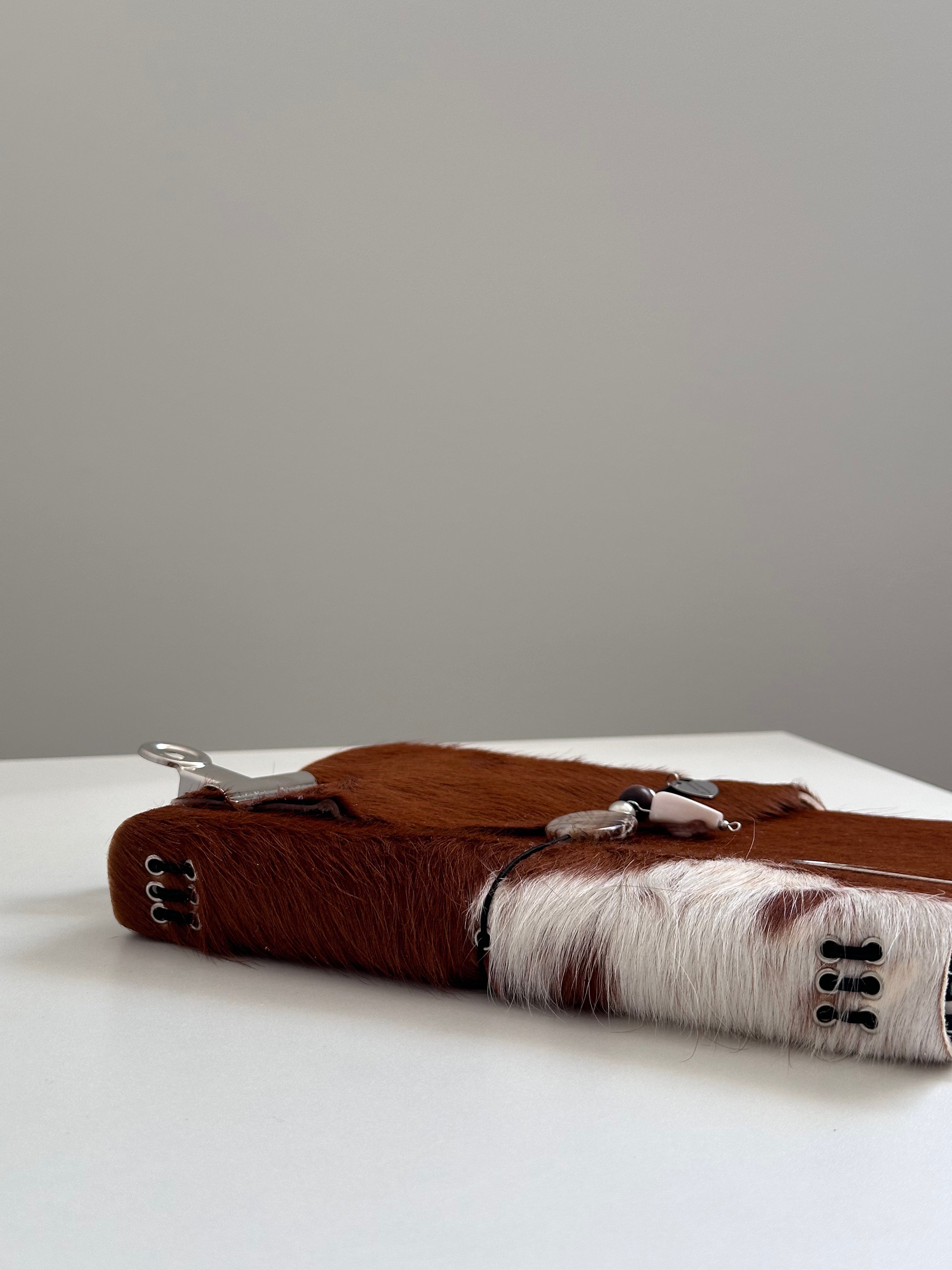 a5 large genuine cowhide refillable journal cover with inserts