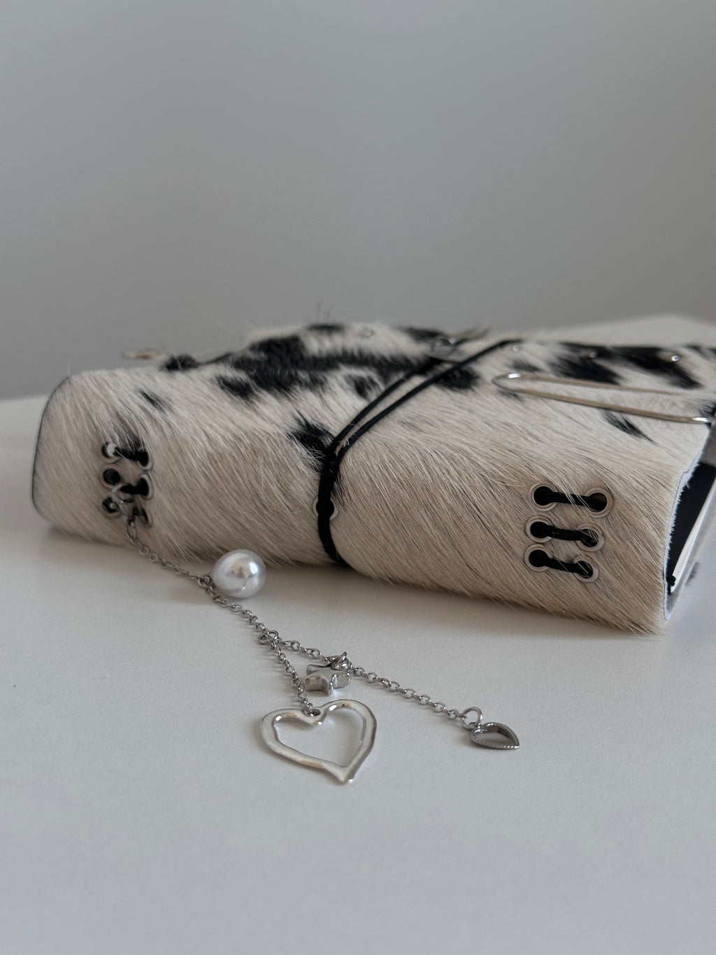 a6 Salt & Pepper genuine cowhide refillable journal cover with inserts + sketch book