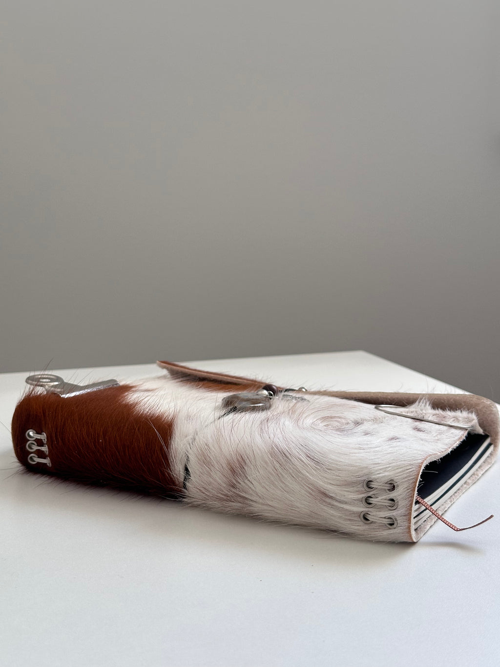 a5 large genuine cowhide refillable journal cover with inserts