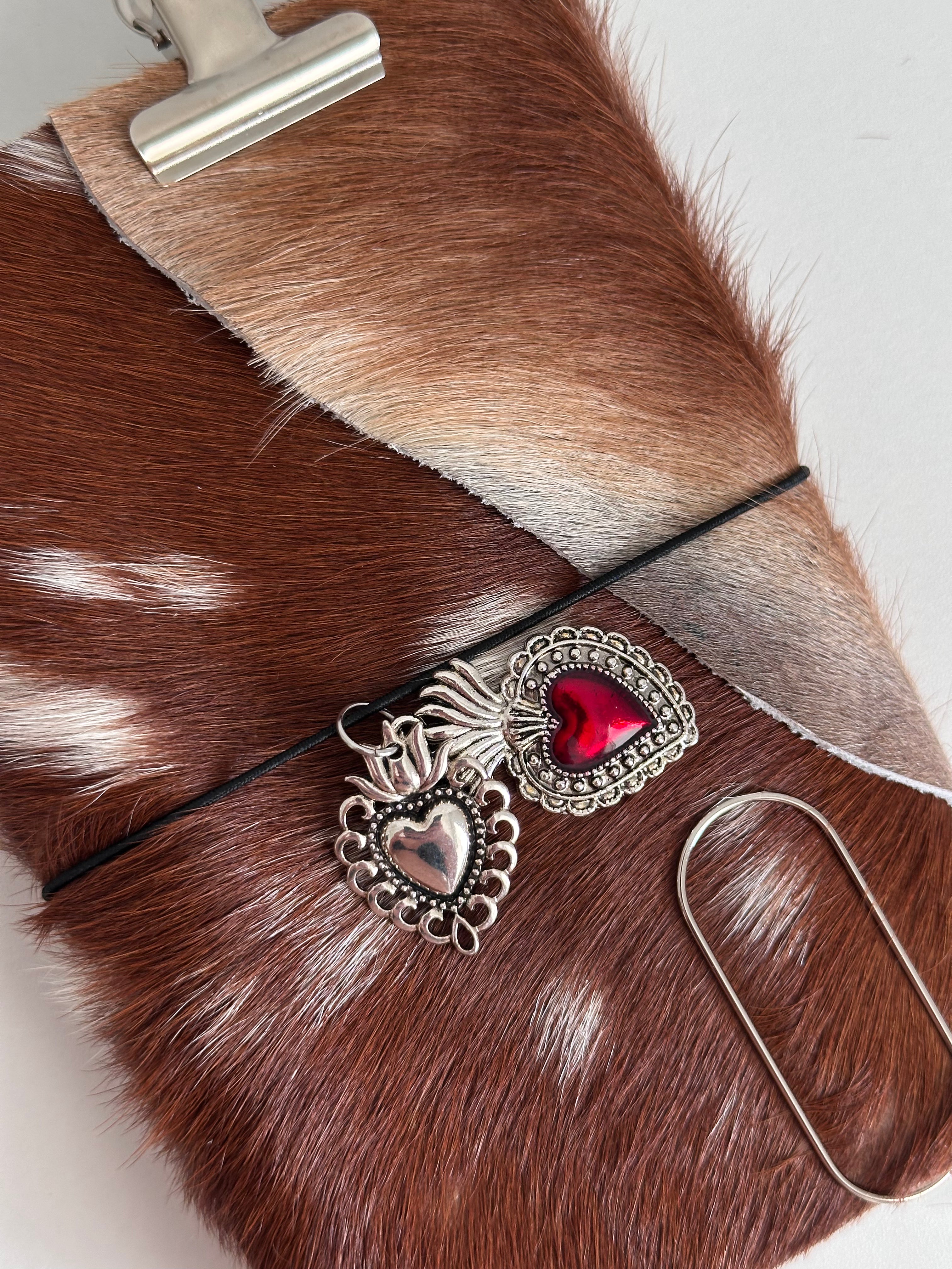 a6 Bambi genuine cowhide refillable journal cover with inserts