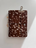 a5 Bambi genuine cowhide refillable journal cover with inserts