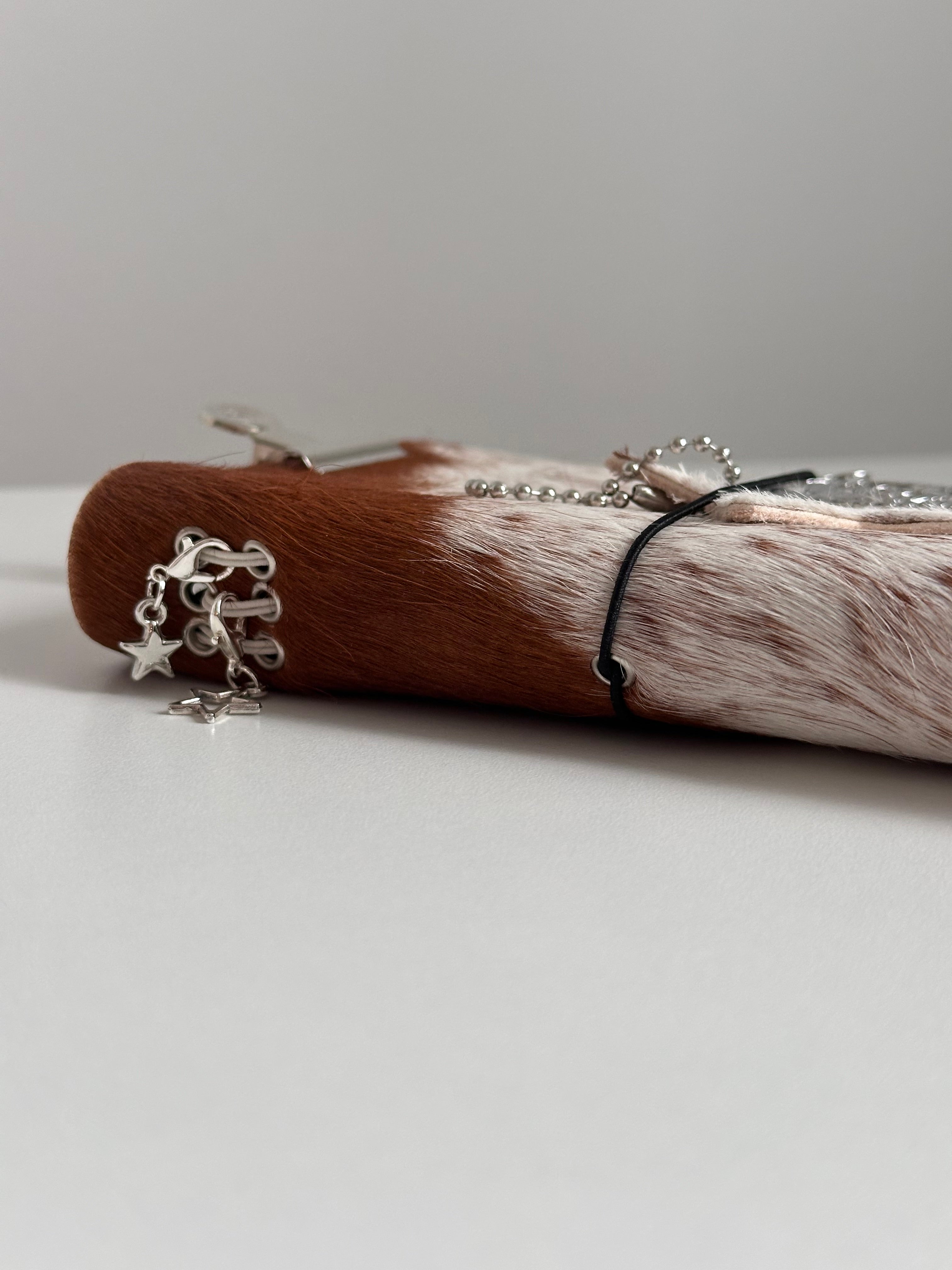 a6 genuine cowhide refillable journal cover with inserts