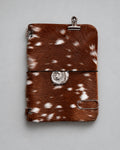 Hair-On Bambi Hide Journal with Sculptural Metal Object — ARCHIVE | A5