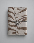 Hair-On White Tiger Hide Journal with Sculptural Metal Object — ARCHIVE | A5