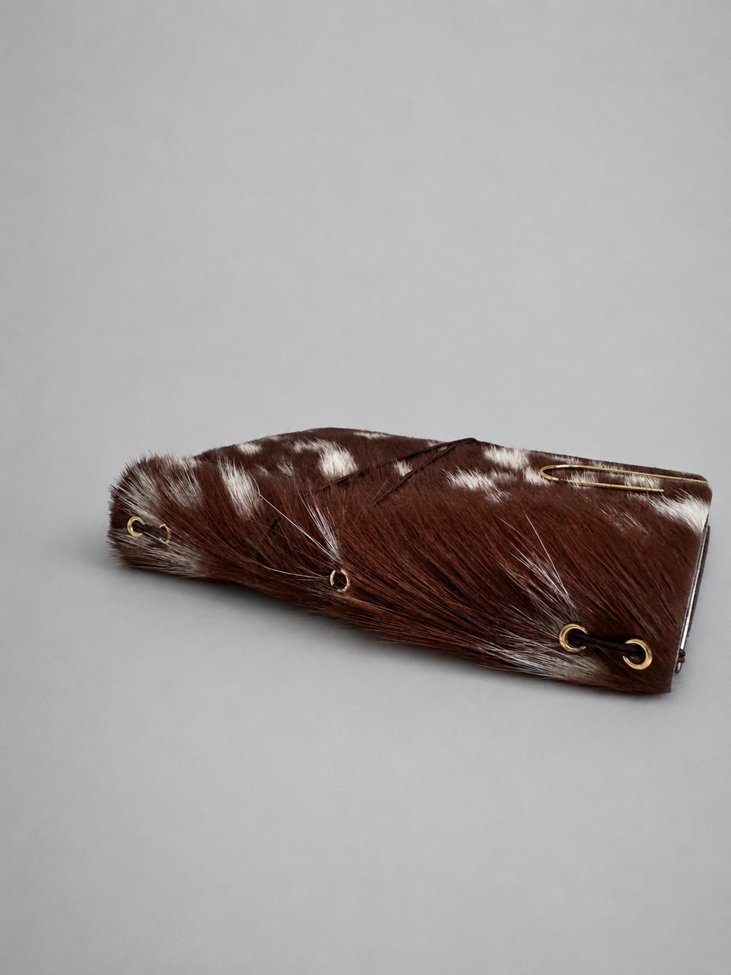Hair-On Bambi Hide Journal — MINI | PASSPORT SIZE
