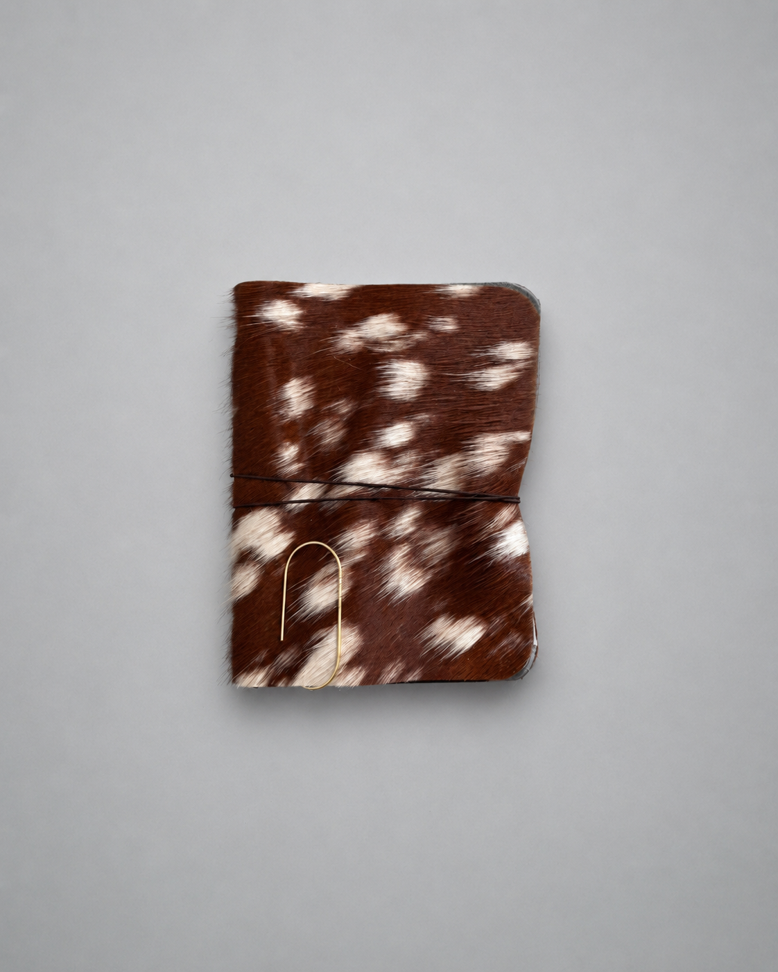Hair-On Bambi Hide Journal — MINI | PASSPORT SIZE