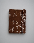 Hair-On Bambi Hide Journal with Sculptural Metal Object — ARCHIVE | A5