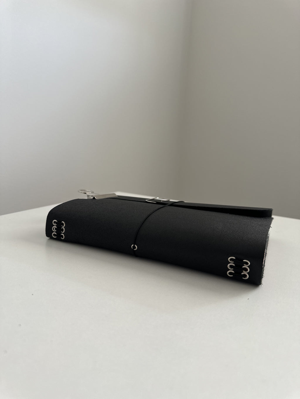 a5/a6 personalised black classic journal cover with inserts