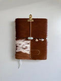a5 large genuine cowhide refillable journal cover with inserts