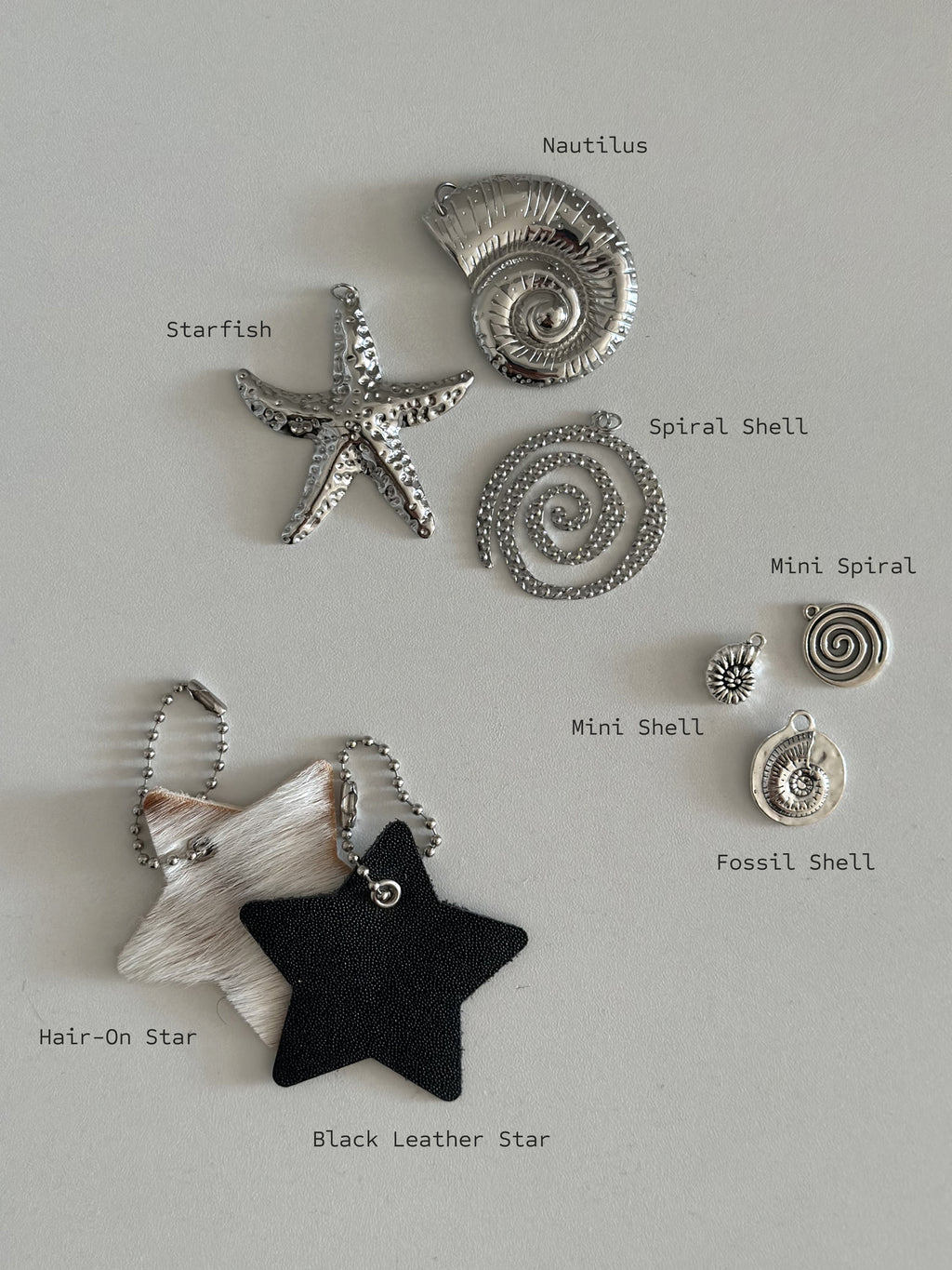 journal charms ⋆˚꩜｡