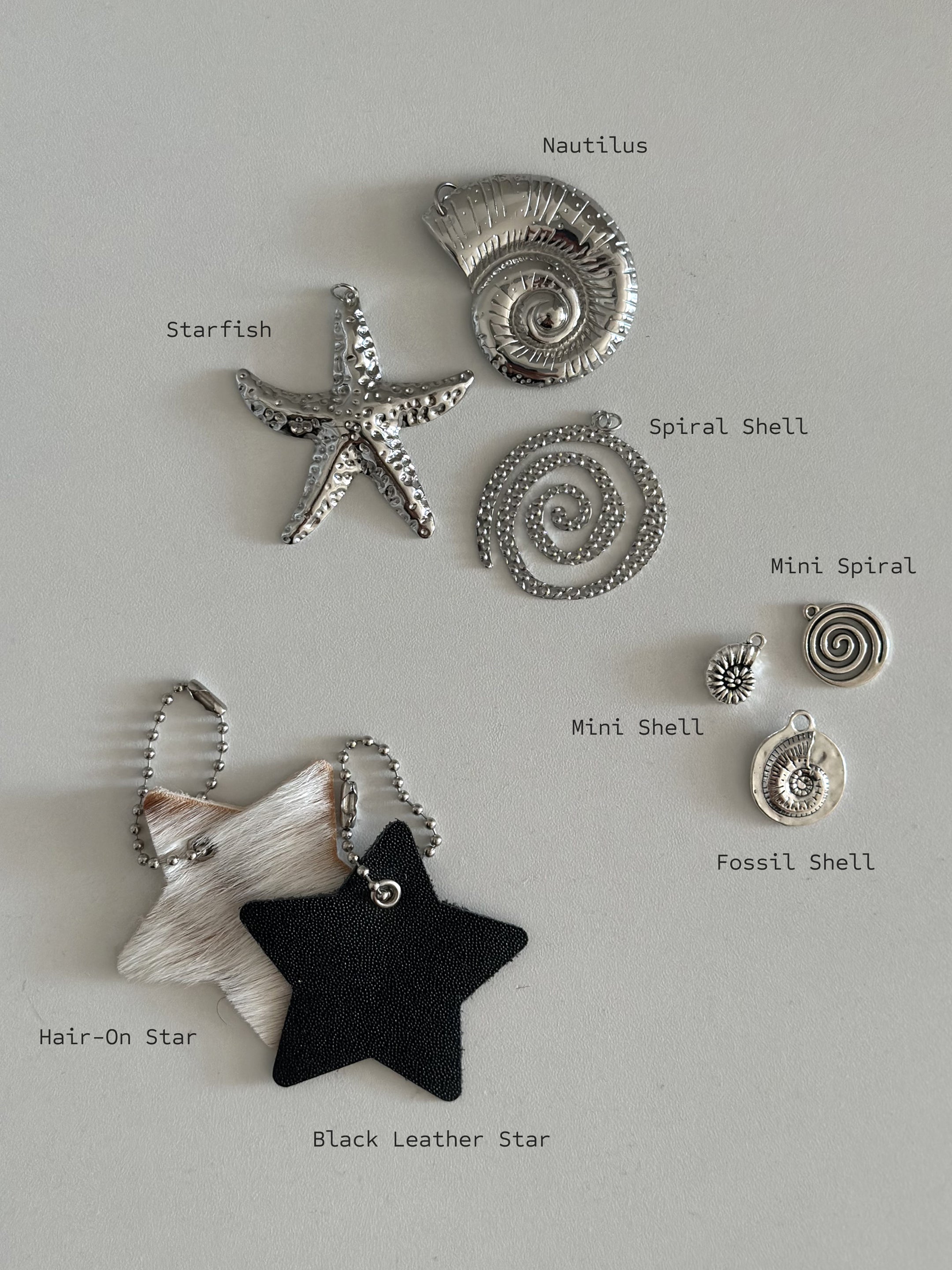 journal charms ⋆˚꩜｡